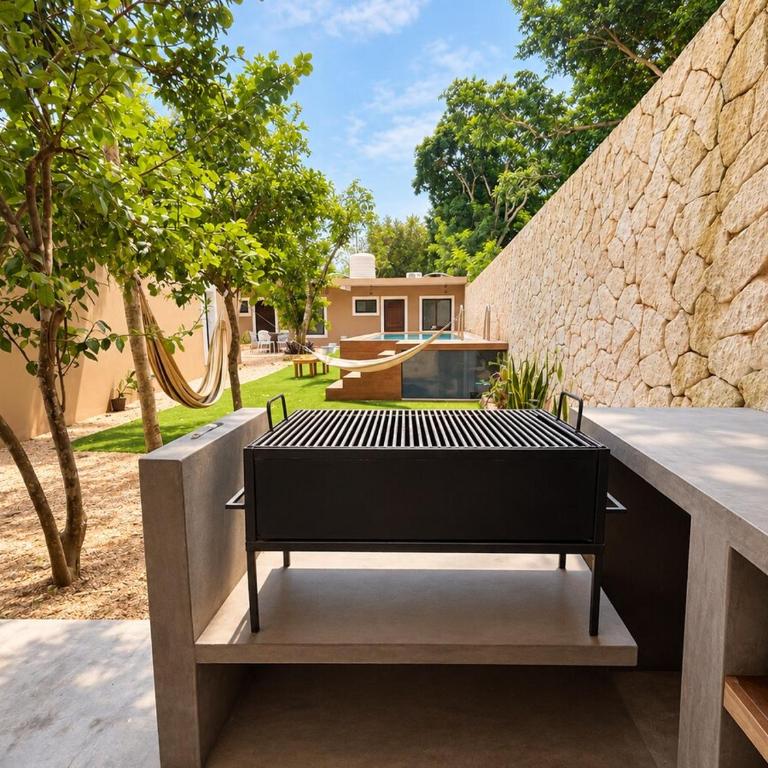 Villa Naranjo pool & BBQ Valladolid - Villa avec Piscine Privée - 4
