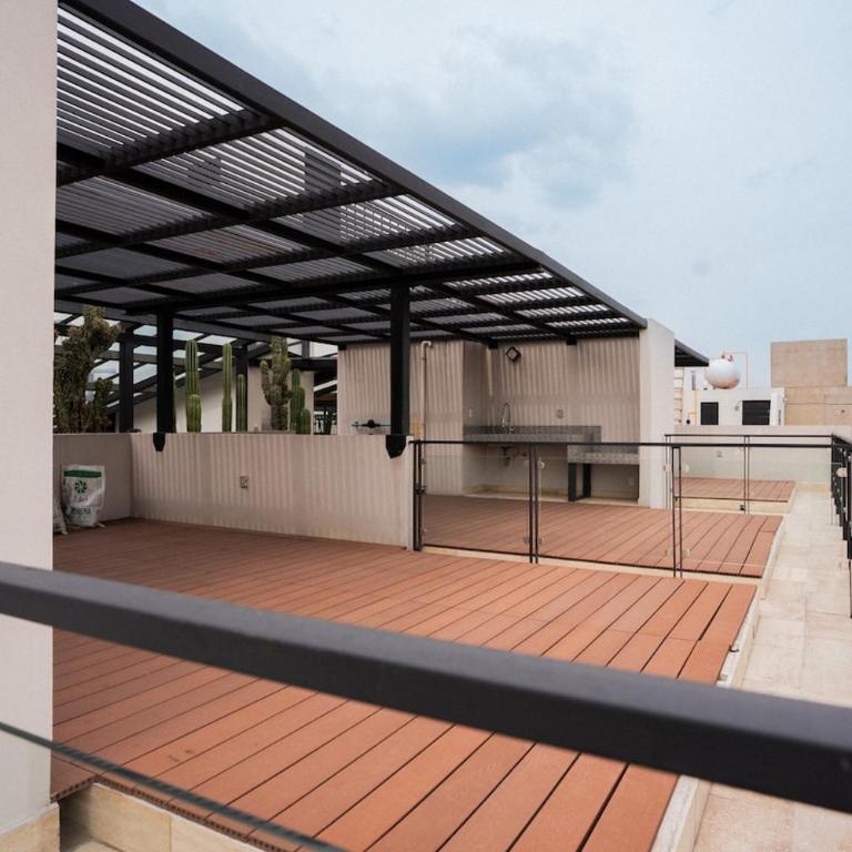 Sunny Roma Norte Studio Balcony and Rooftop Views - Apartamento - 5