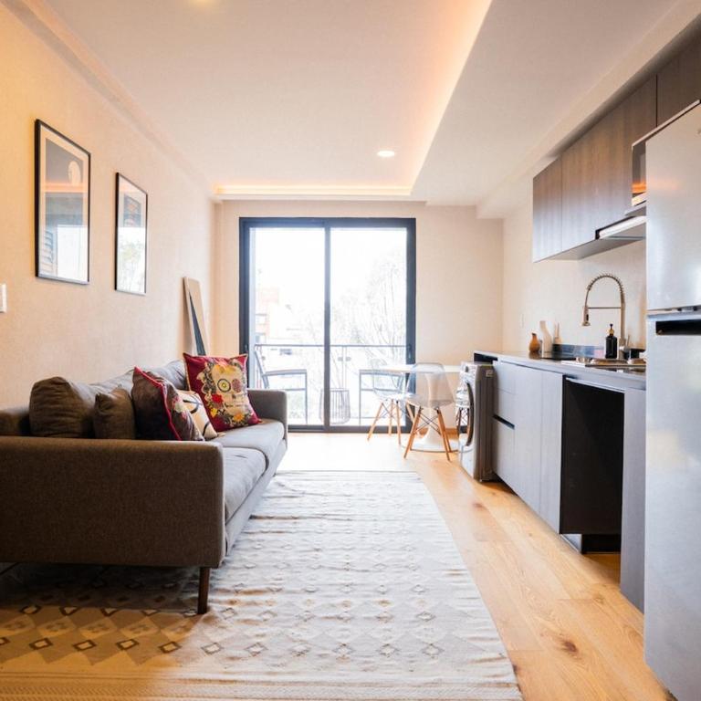 Sunny Roma Norte Studio Balcony and Rooftop Views - Apartamento - 17