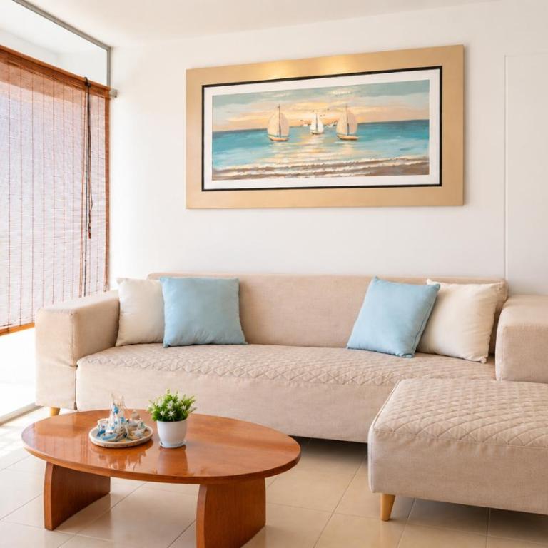 Depa de playa relax y confort a pasos del mar - Three-Bedroom Apartment - 1