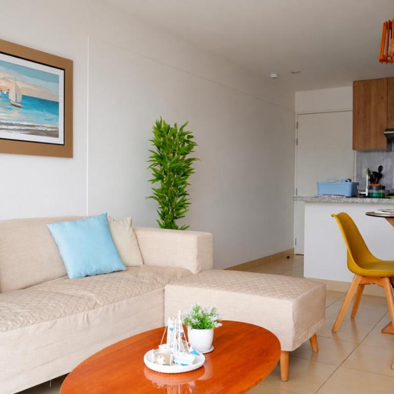 Depa de playa relax y confort a pasos del mar - Three-Bedroom Apartment - 2