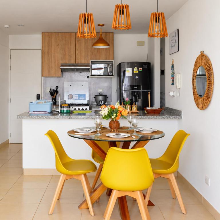 Depa de playa relax y confort a pasos del mar - Three-Bedroom Apartment - 8