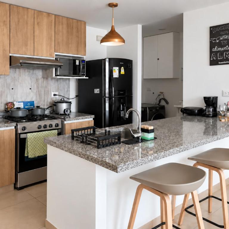 Depa de playa relax y confort a pasos del mar - Three-Bedroom Apartment - 10