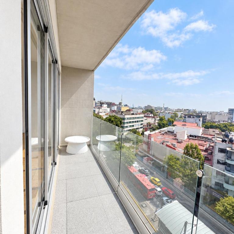 depto con alberca zona condesa - Appartement 2 Chambres avec Balcon - 12