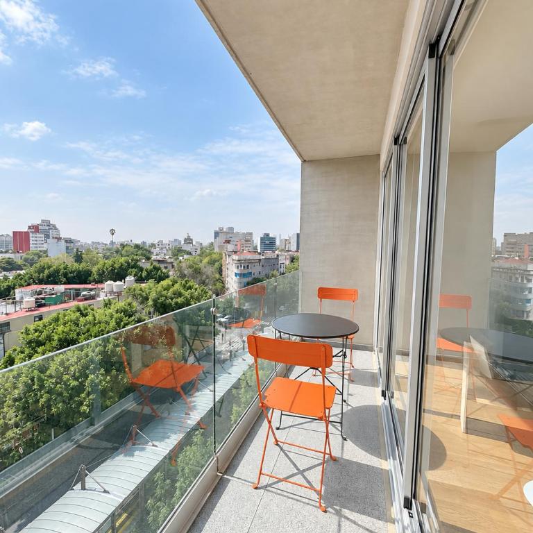 depto con alberca zona condesa - Appartement 2 Chambres avec Balcon - 11