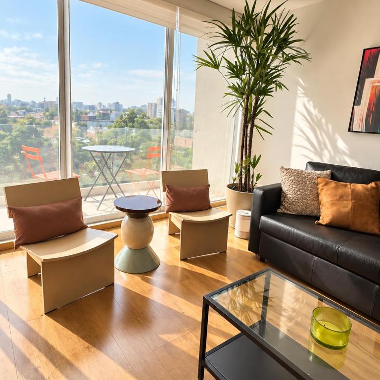 depto con alberca zona condesa - Appartement 2 Chambres avec Balcon - 10