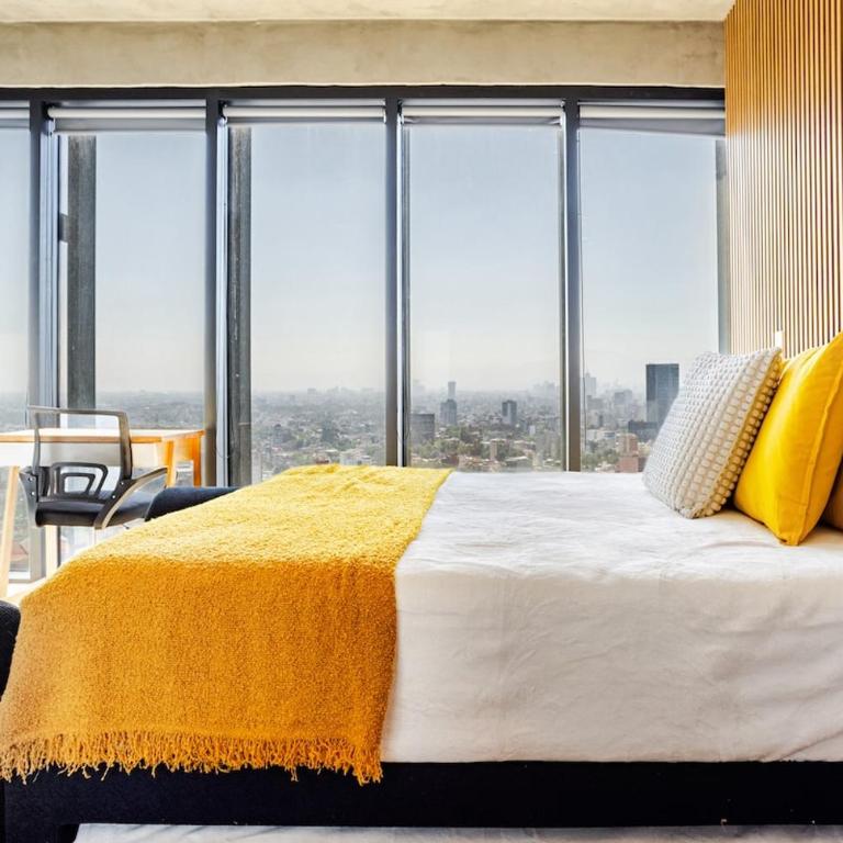 Reforma 24th Floor 2BR Apt View Pool CDMX - Apartment - 7