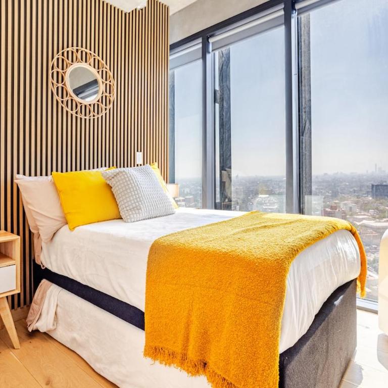 Reforma 24th Floor 2BR Apt View Pool CDMX - Apartment - 9