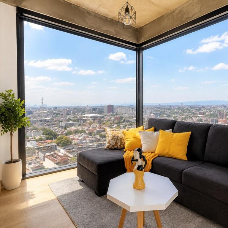Reforma 24th Floor 2BR Apt View Pool CDMX - Apartment - 71