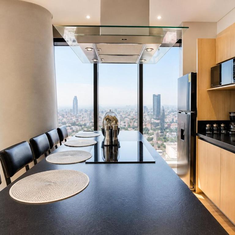 Reforma 24th Floor 2BR Apt View Pool CDMX - Apartment - 74