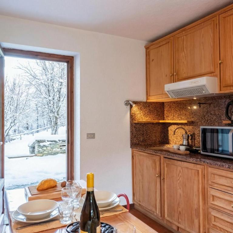 Charming Apart with Garden in Courmayeur - Happy Rentals - Appartamento con Vista Montagna - 3