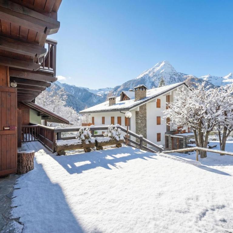 Charming Apart with Garden in Courmayeur - Happy Rentals - Appartamento con Vista Montagna - 17
