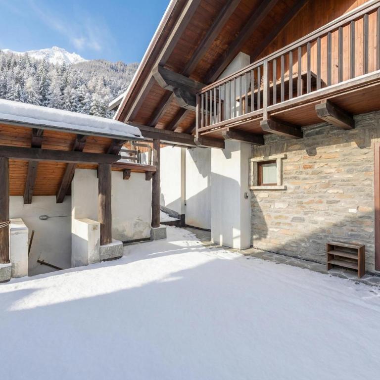 Charming Apart with Garden in Courmayeur - Happy Rentals - Appartamento con Vista Montagna - 21
