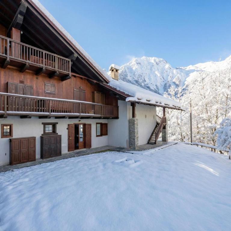 Cozy Apartment with Garden in Courmayeur - Happy Rentals - Apartment mit Blick auf die Berge - 19