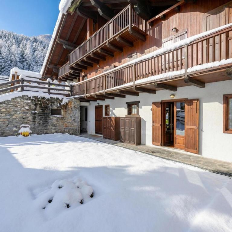 Cozy Apartment with Garden in Courmayeur - Happy Rentals - Apartment mit Blick auf die Berge - 20