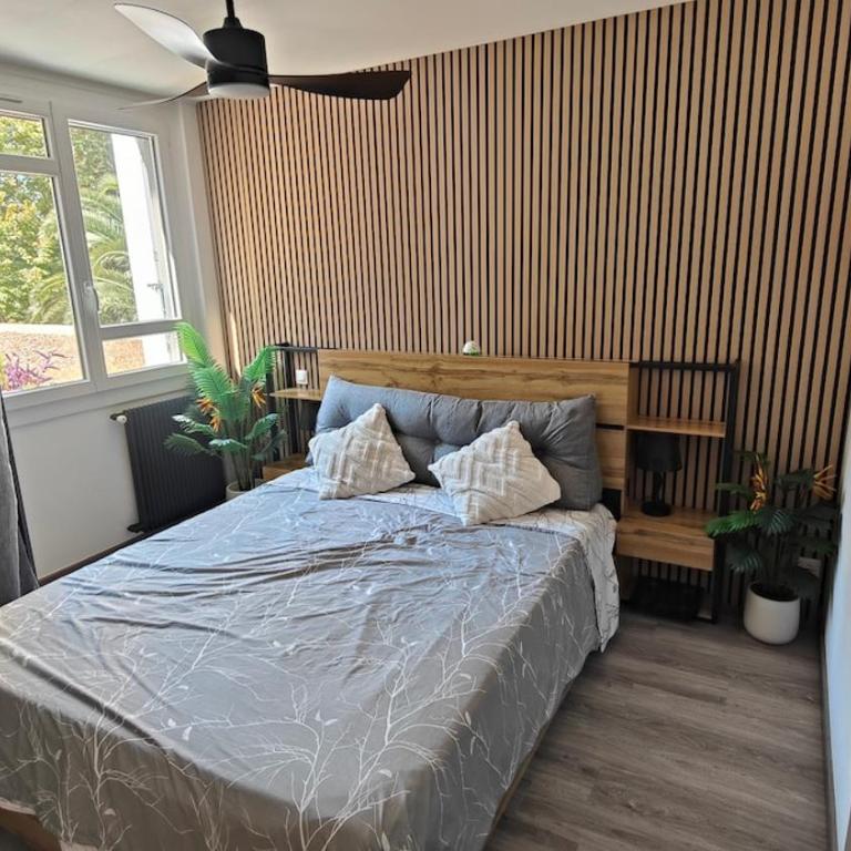 T2 au calme avec vue jardin et parking privé - Appartement 1 Chambre - 5