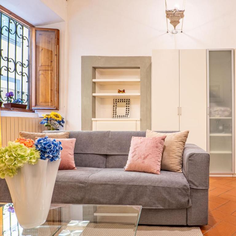 Via dei Serragli x4, Exclusive Terrace, AC, Wi-Fi - Appartement 1 Chambre avec Terrasse - 12