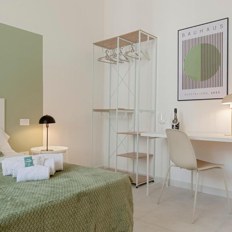 Domio Casa Leonardo - Camere Design vicino Aeroporto e Stazione - Dreibettzimmer mit eigenem Bad - 4