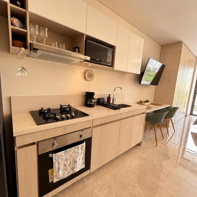 Loft Moderno en el Caribe Santa Marta - Studio with Balcony - 10