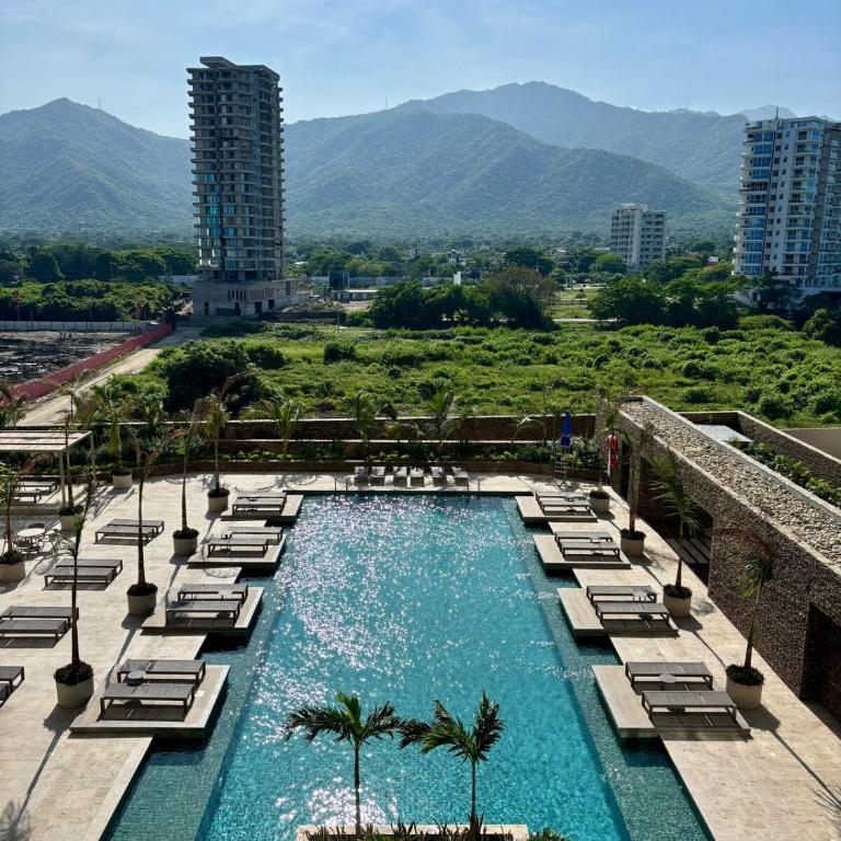 Loft Moderno en el Caribe Santa Marta - Studio with Balcony - 22