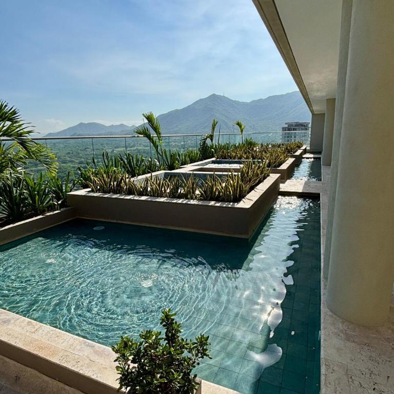 Loft Moderno en el Caribe Santa Marta - Studio with Balcony - 45