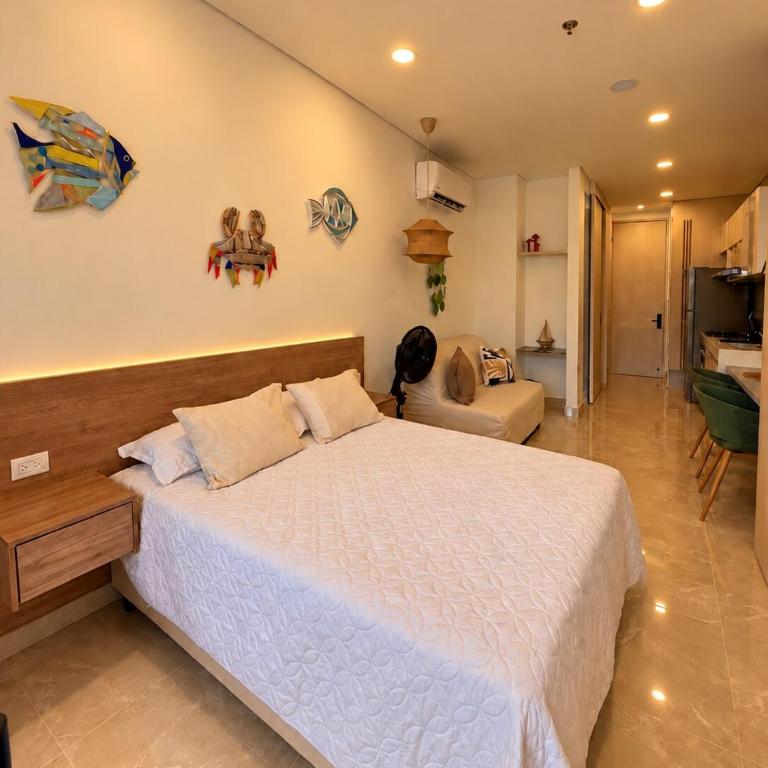 Loft Moderno en el Caribe Santa Marta - Studio with Balcony - 36