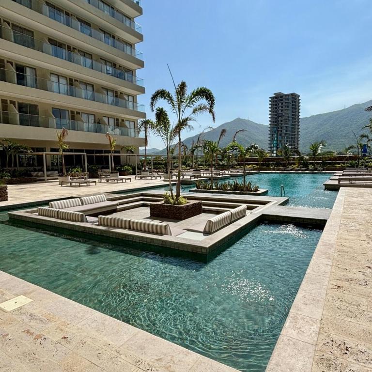 Loft Moderno en el Caribe Santa Marta - Studio with Balcony - 40