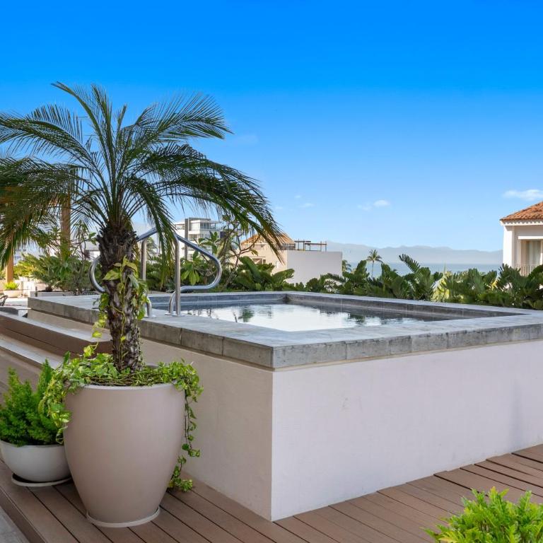 Cozy 1BR Bucerías stay with pool, gym, WiFi & kitchenette - Casa - 18