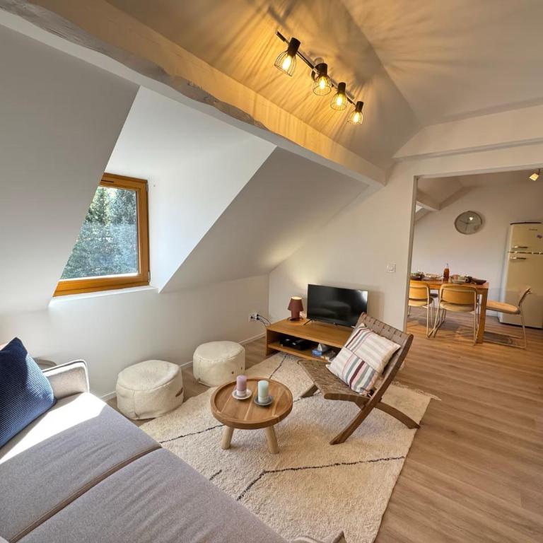 Hysope - Appartement 6 pers Monetier les Bains - Appartamento con 1 Camera da Letto con Vista - 5