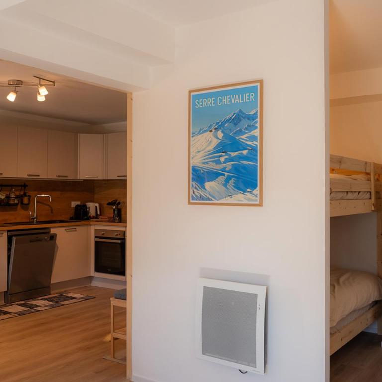 Hysope - Appartement 6 pers Monetier les Bains - Appartamento con 1 Camera da Letto con Vista - 3