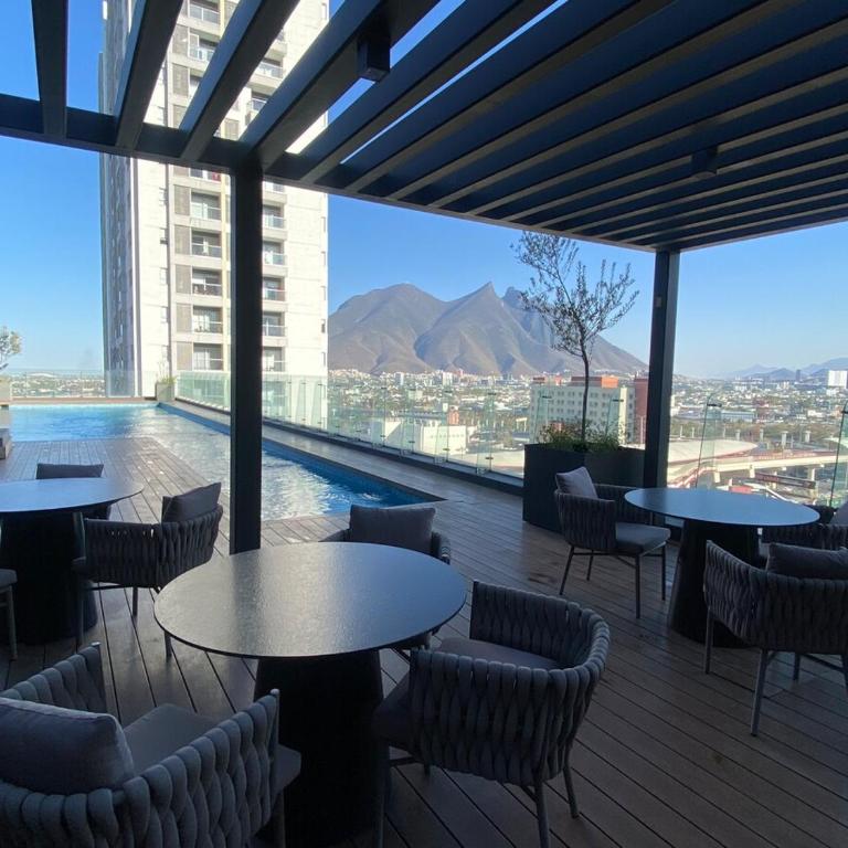 Loft en Paseo Santa Lucia y Parque Fundidora - Apartamento de 1 dormitorio - 24