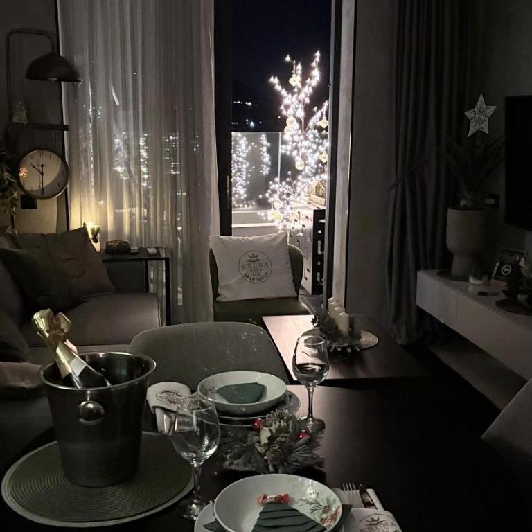 KRUNA 406 Luxury Sea View Apartment in Becici - One-Bedroom Apartment - 11