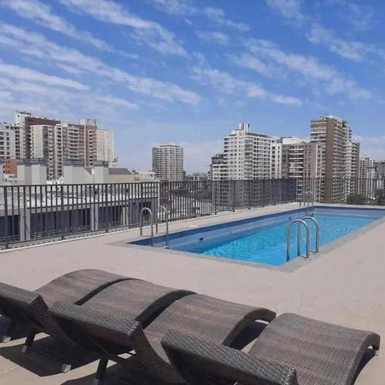 Encantador Dpto Equipado Metro Parking Gratis - Apartamento de 2 dormitorios - 9