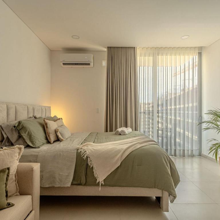 Moderna y Amplio Apto con Balcón a Pasos del Mar - Apartamento de 1 dormitorio - 3