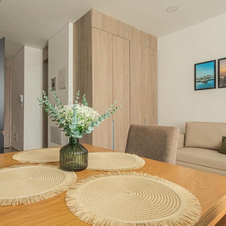 Moderna y Amplio Apto con Balcón a Pasos del Mar - Apartamento de 1 dormitorio - 11