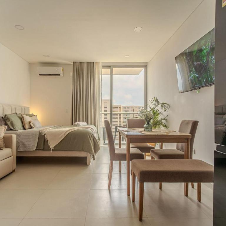 Moderna y Amplio Apto con Balcón a Pasos del Mar - Apartamento de 1 dormitorio - 21