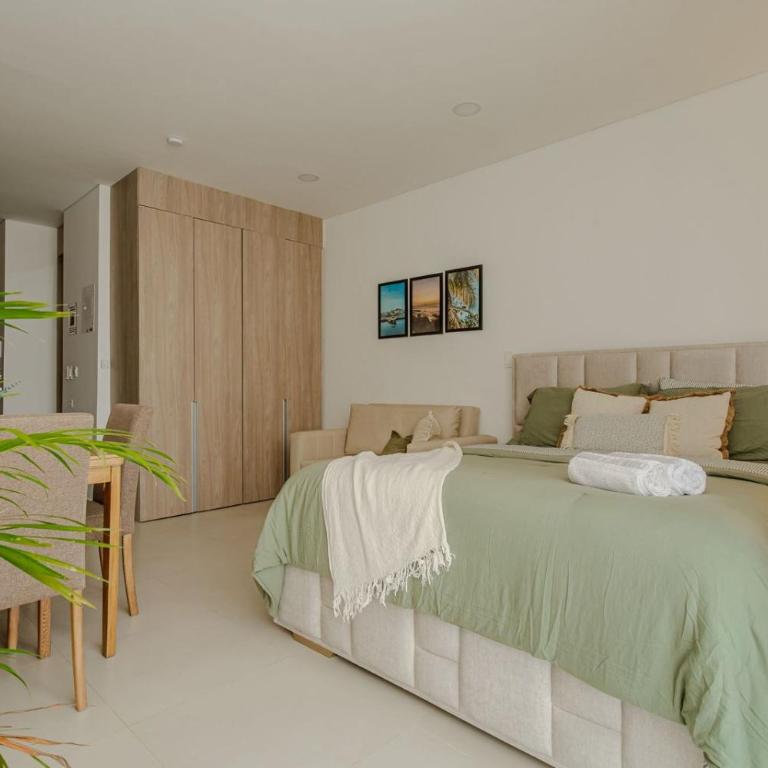 Moderna y Amplio Apto con Balcón a Pasos del Mar - Apartamento de 1 dormitorio - 26