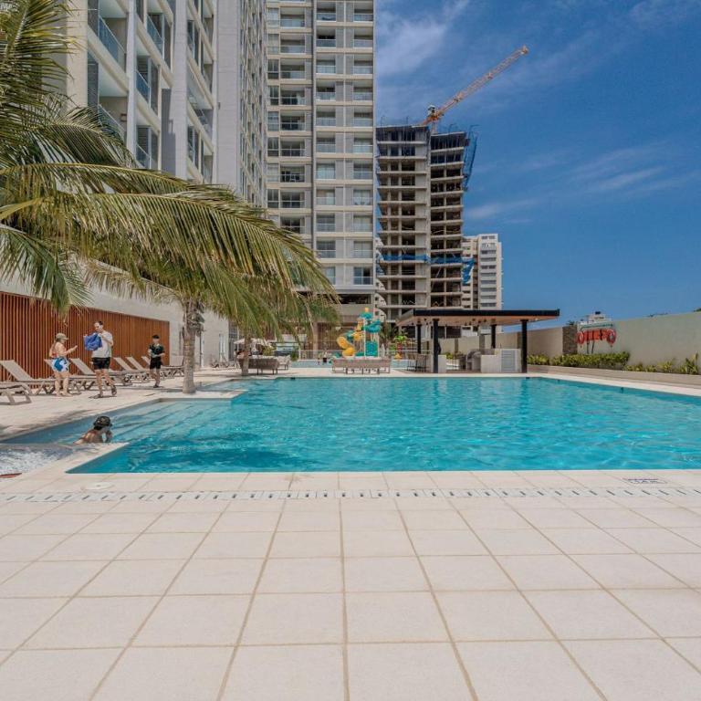 Moderna y Amplio Apto con Balcón a Pasos del Mar - Apartamento de 1 dormitorio - 34