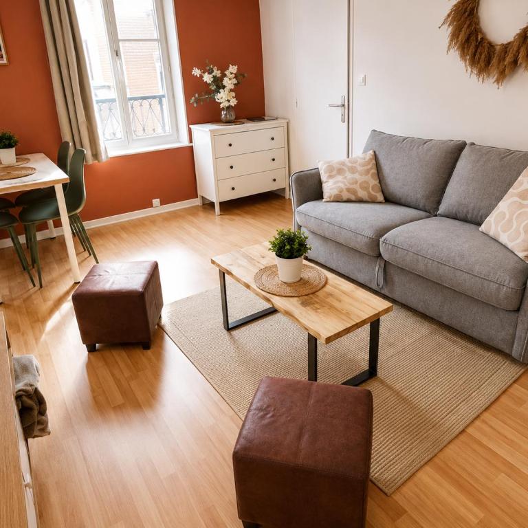 Louis Auber T2 gare centre-ville Rouen Neuf - Linge & Ménage Inclus - Appartement 1 Chambre - 4