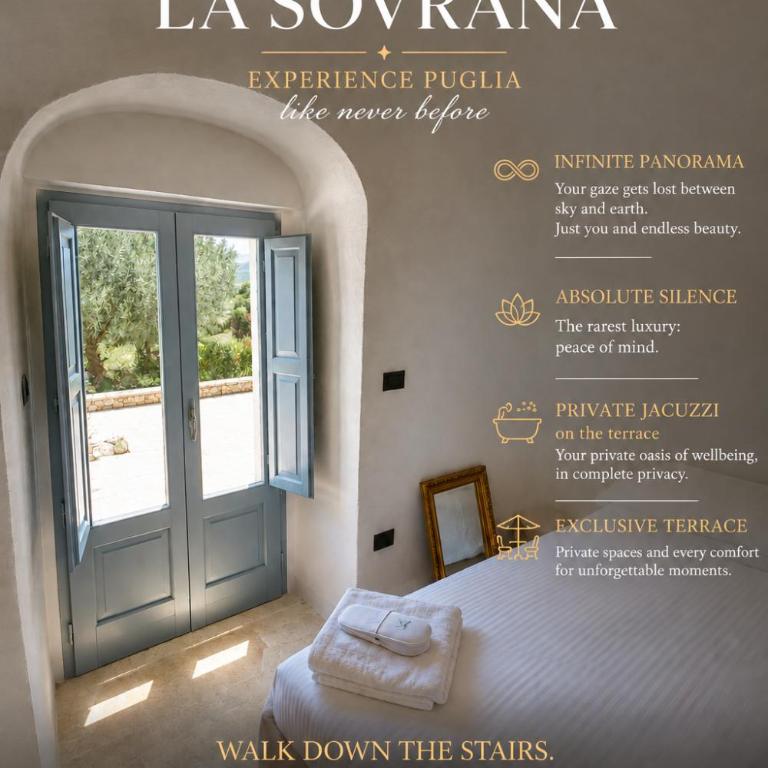 Masseria Trullo Sovrano Exclusive B&B - Camera Matrimoniale con Vasca Idromassaggio - 14