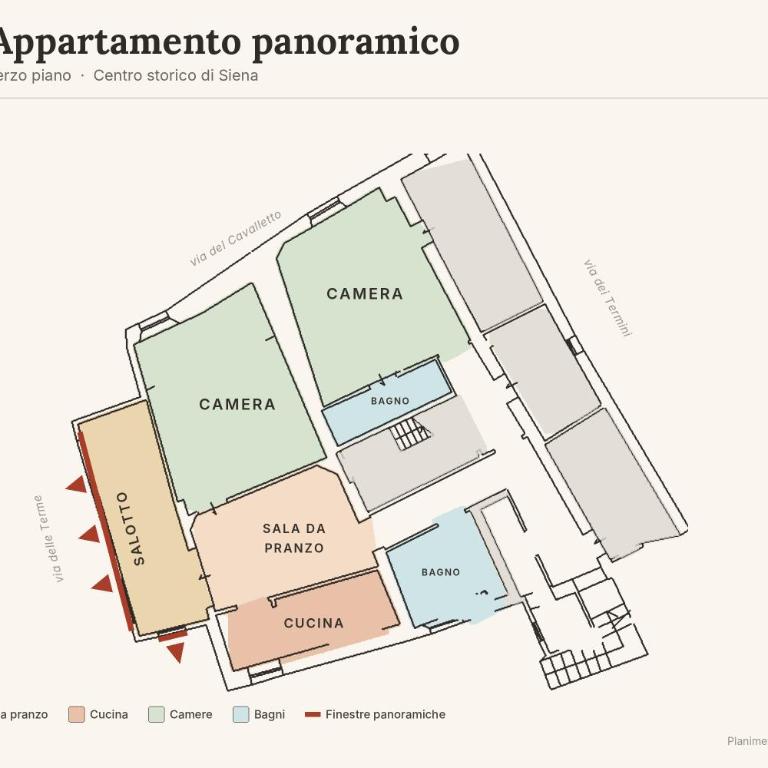 BirBo Bike Hospitality - Appartamento con 2 Camere da Letto e Vista Città - 26