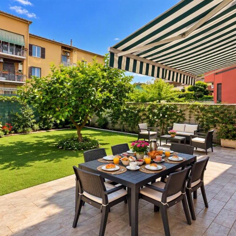 Casa Paestum. Your wonderful garden in Rome - Two-Bedroom House - 1