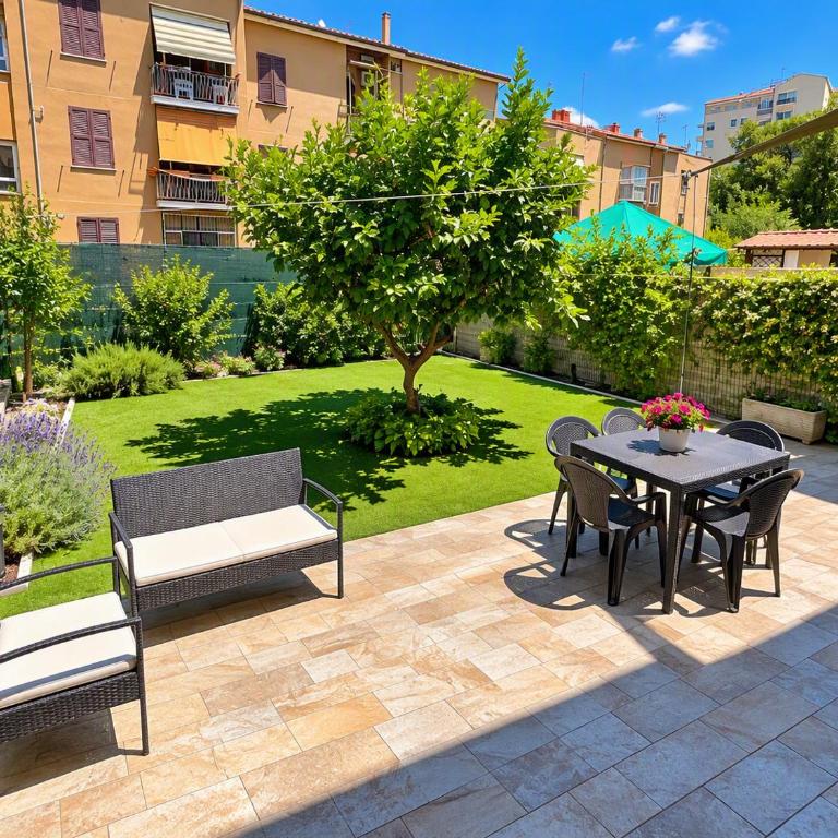Casa Paestum. Your wonderful garden in Rome - Two-Bedroom House - 3