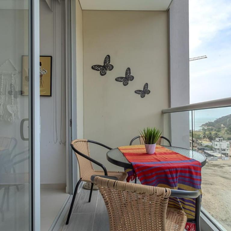 Apto de Lujo con Balcon y Piscina Cerca al Mar - Apartamento de 1 dormitorio - 7