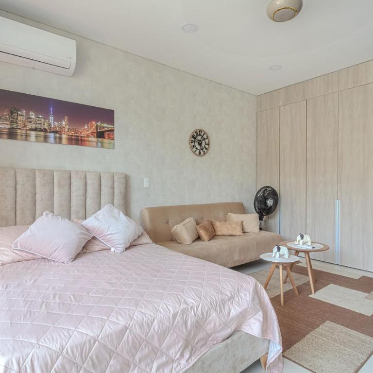 Apto de Lujo con Balcon y Piscina Cerca al Mar - Apartamento de 1 dormitorio - 54