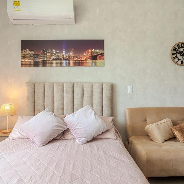 Apto de Lujo con Balcon y Piscina Cerca al Mar - Apartamento de 1 dormitorio - 58