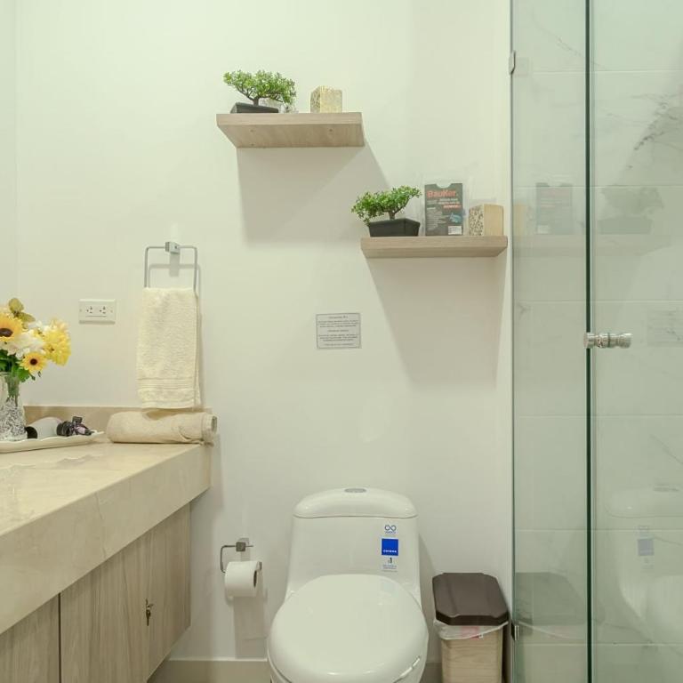 Apto de Lujo con Balcon y Piscina Cerca al Mar - Apartamento de 1 dormitorio - 59