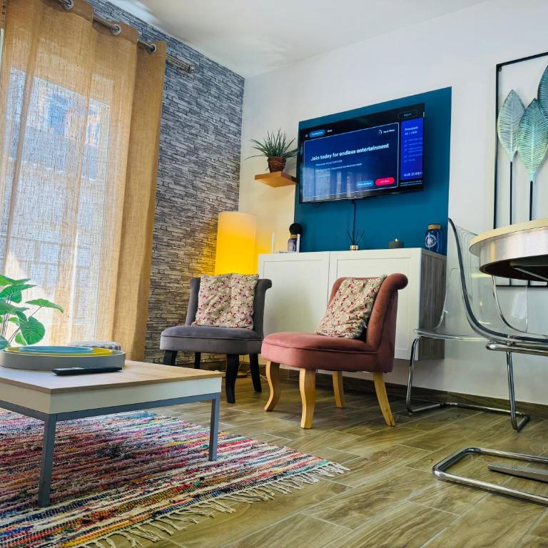 Calpe casco antiguo atico terrasa wifi aire ideal familias - Apartamento de 3 dormitorios - 7