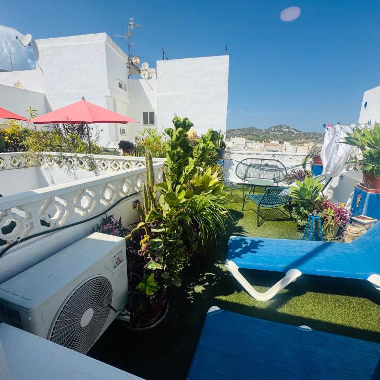 Calpe casco antiguo atico terrasa wifi aire ideal familias - Apartamento de 3 dormitorios - 20