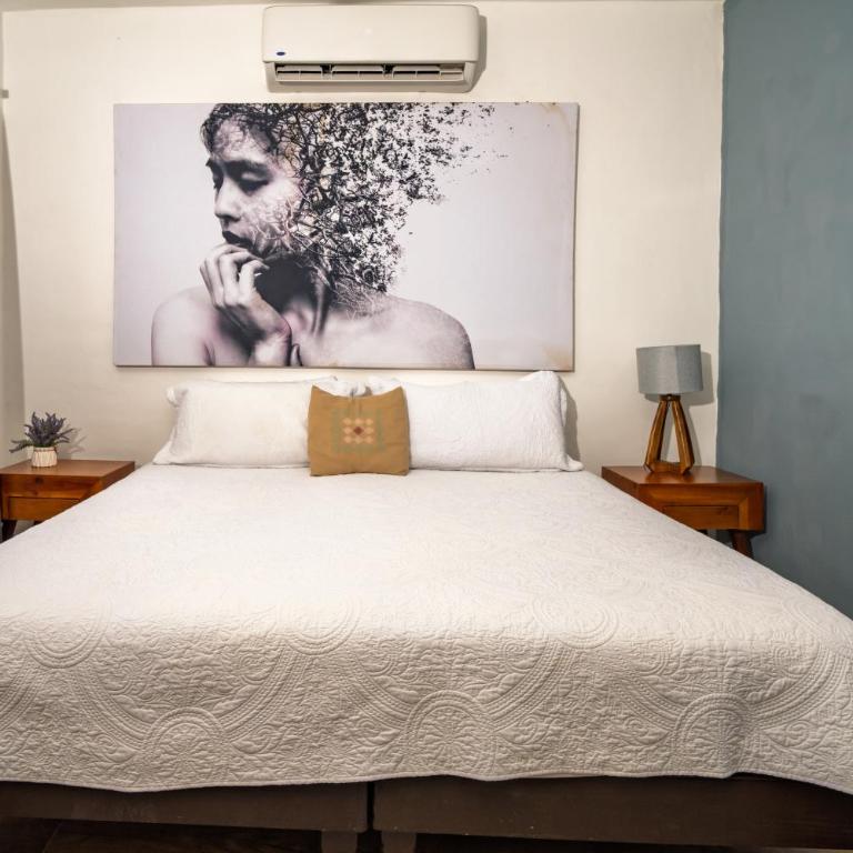 Casa Fersan Cancún - Studio mit Kingsize-Bett und Schlafsofa - 7